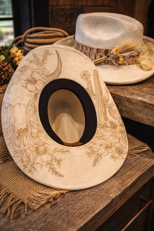 Cowboy Cactus/ Skull