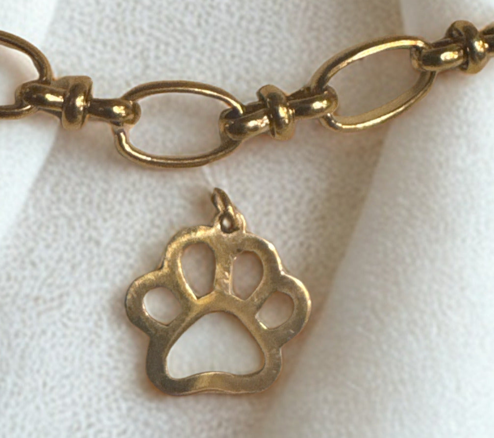 Dog Paw (open) Charm