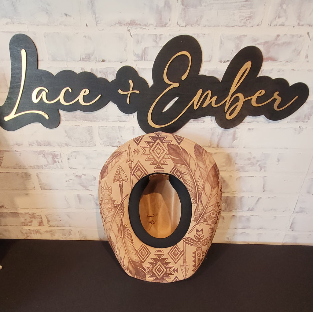 Tribal Cowboy Hat